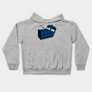 Banksy Tardis Kids Hoodie